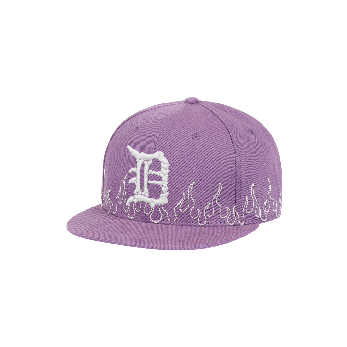 DET Bones Sashiko Fitted - Purple