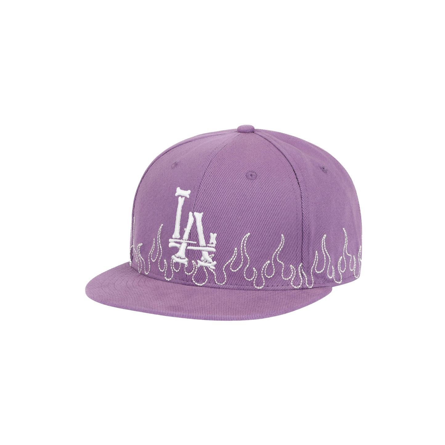 LA Bones Sashiko Fitted - Purple