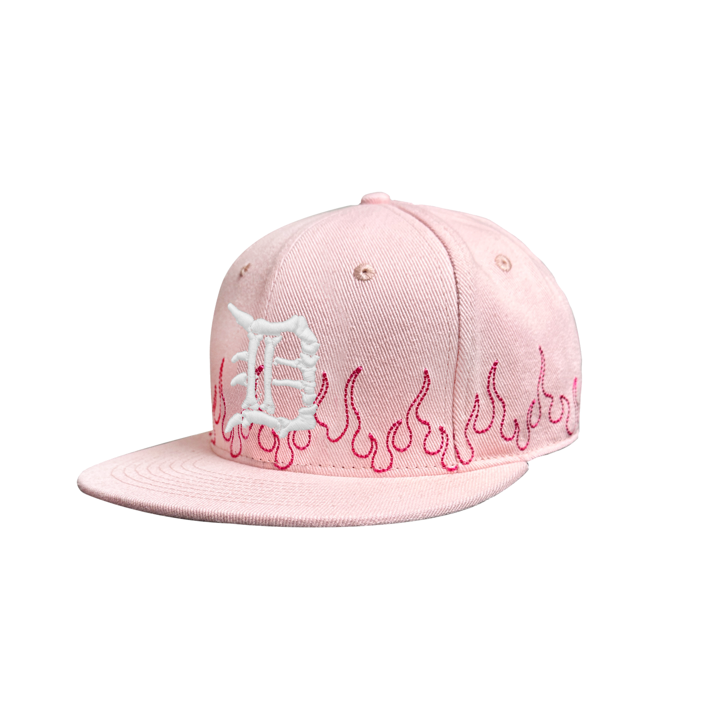 DET Bones Sashiko Fitted - Pink