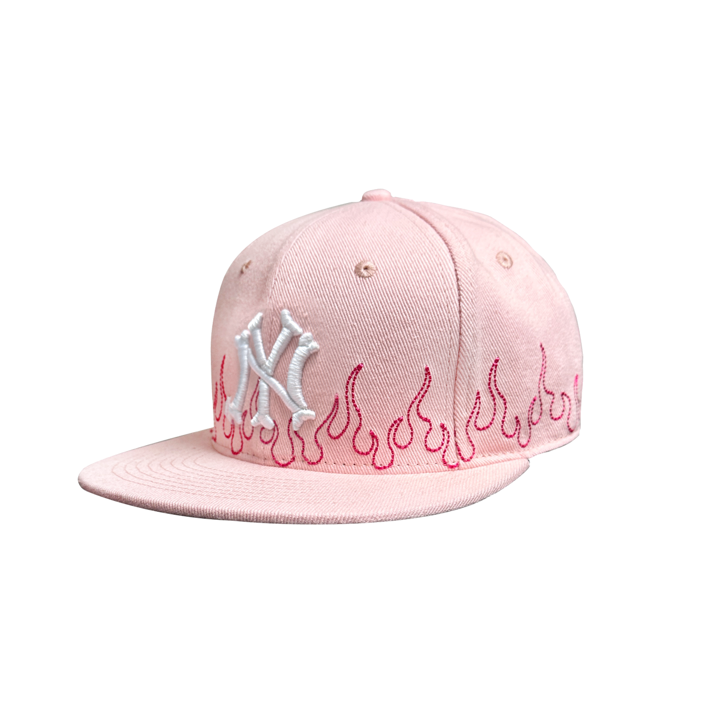 NY Bones Sashiko Fitted - Pink