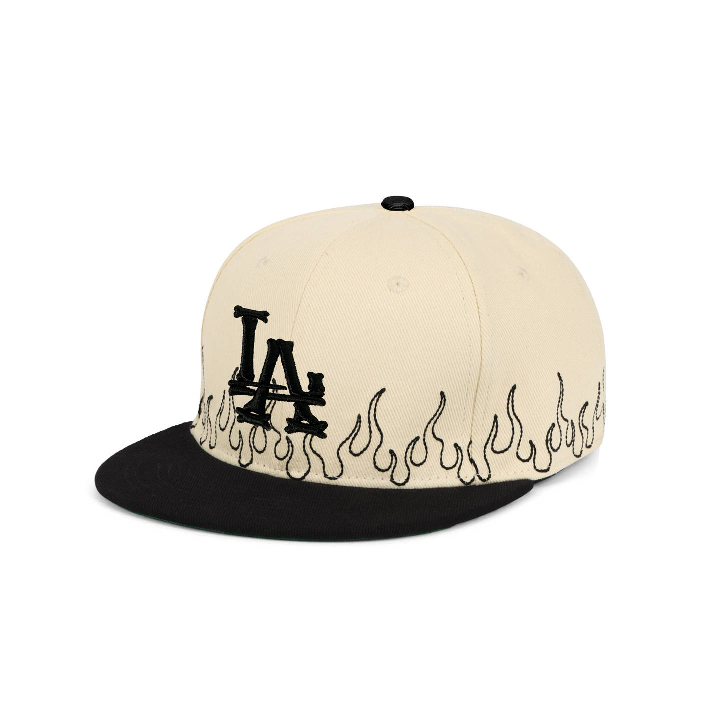 LA Bones Sashiko Fitted - Cream