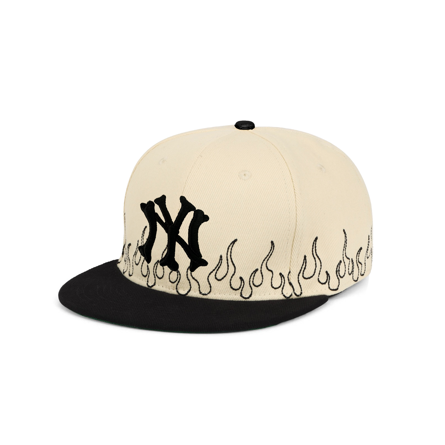 NY Bones Sashiko Fitted - Cream